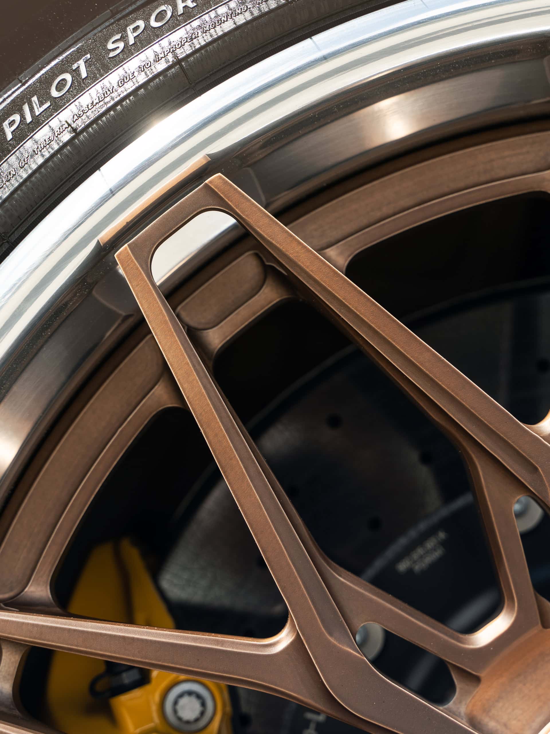 Porsche 992 on ANRKY S1-X3 Brushed Bronze