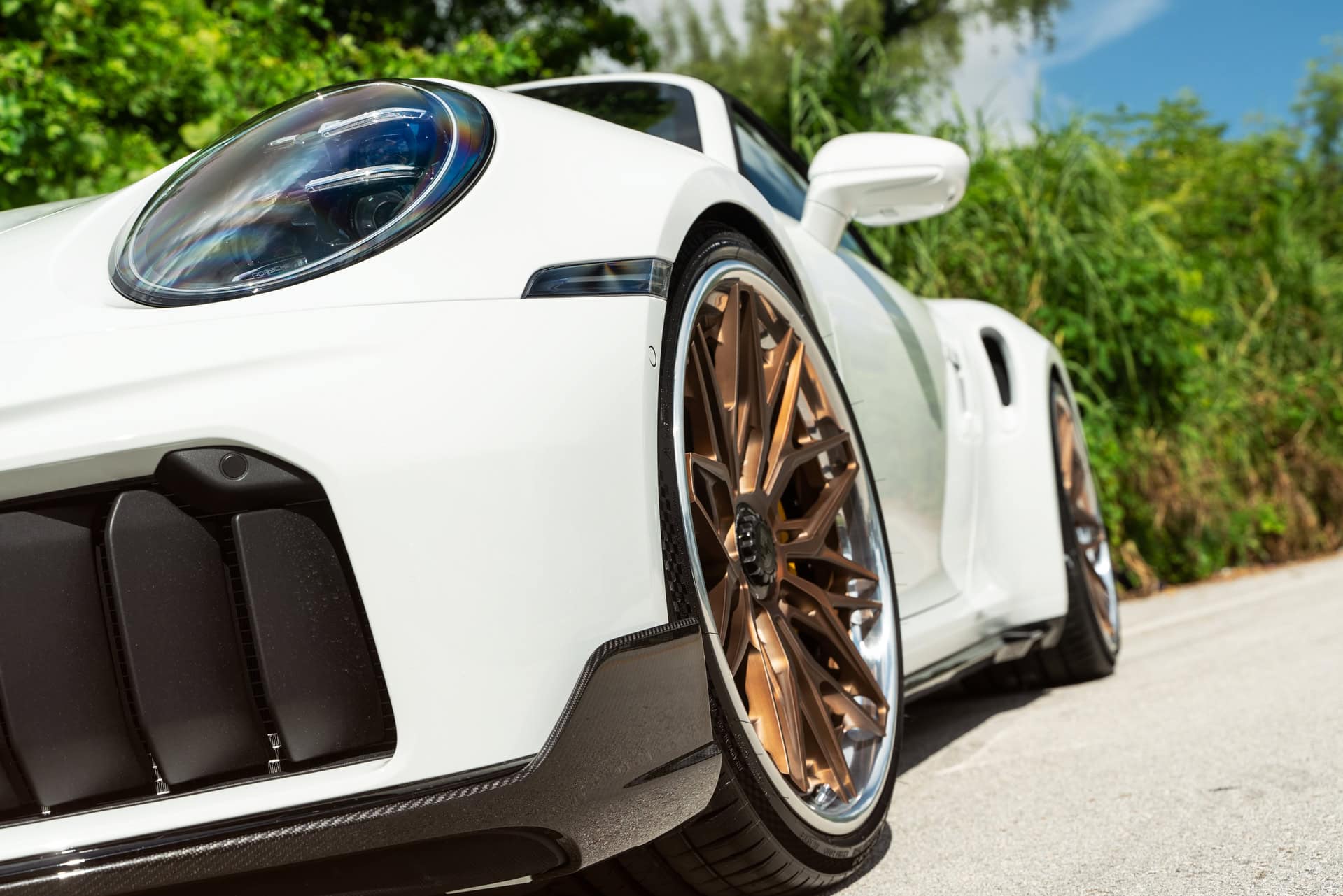 Porsche 992 on ANRKY S1-X3 Brushed Bronze