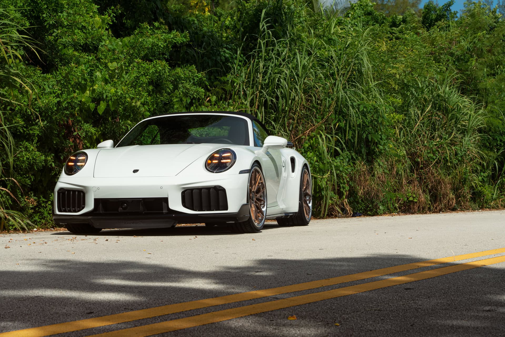 Porsche 992 on ANRKY S1-X3 Brushed Bronze
