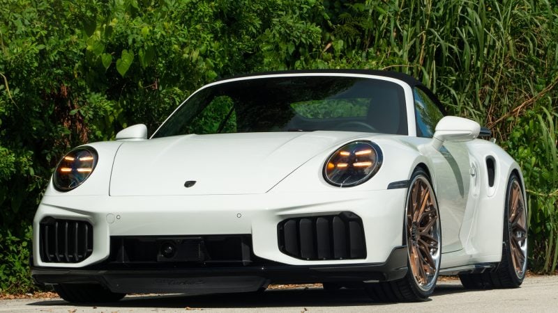 Porsche 992 on ANRKY S1-X3 Brushed Bronze