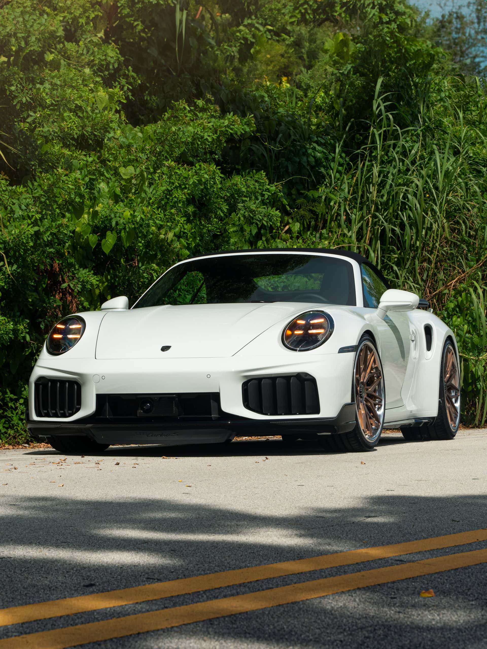 Porsche 992 on ANRKY S1-X3 Brushed Bronze