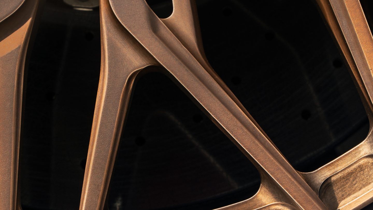 Porsche 992 on ANRKY S1-X3 Brushed Bronze