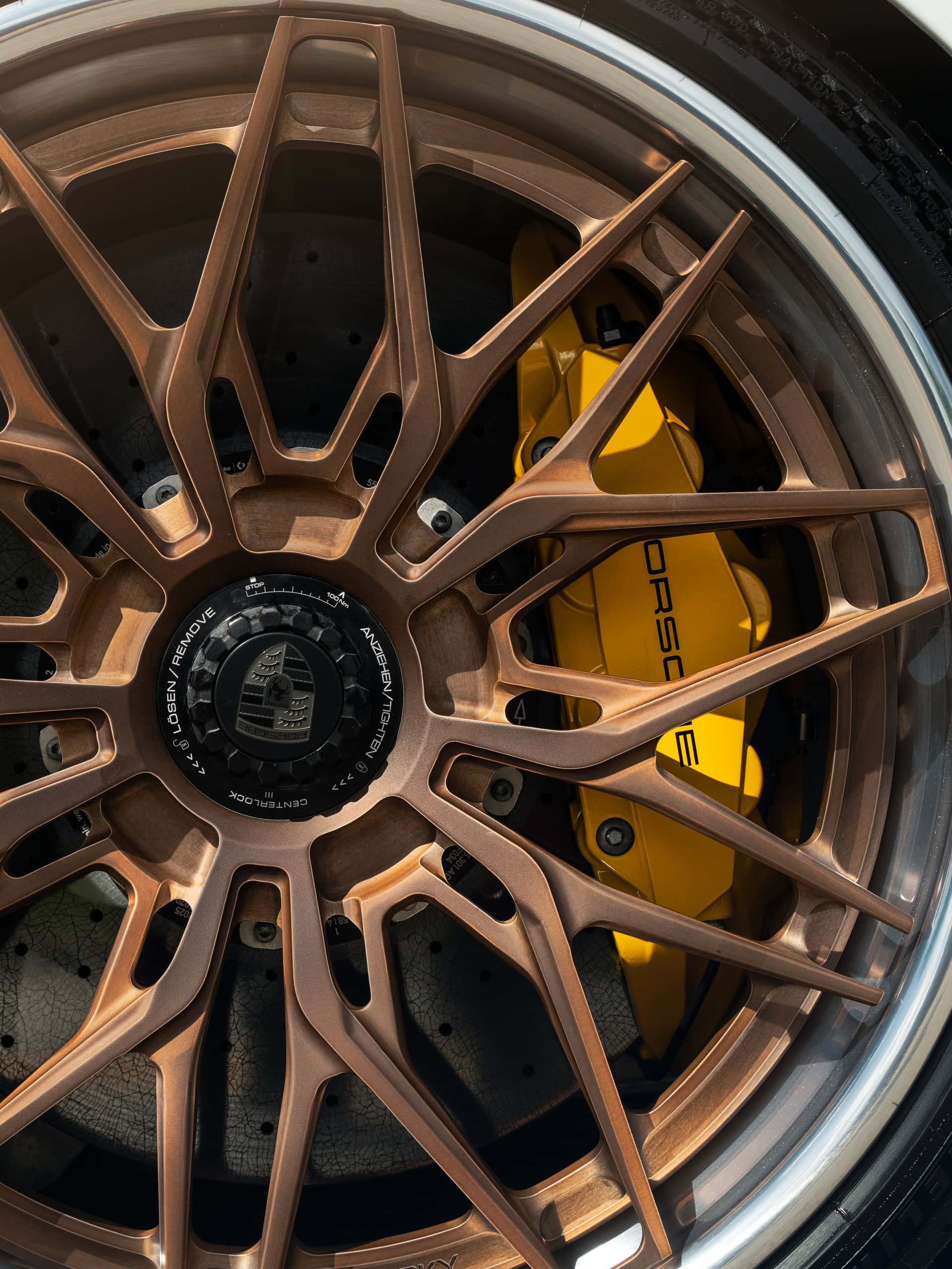 Porsche 992 on ANRKY S1-X3 Brushed Bronze