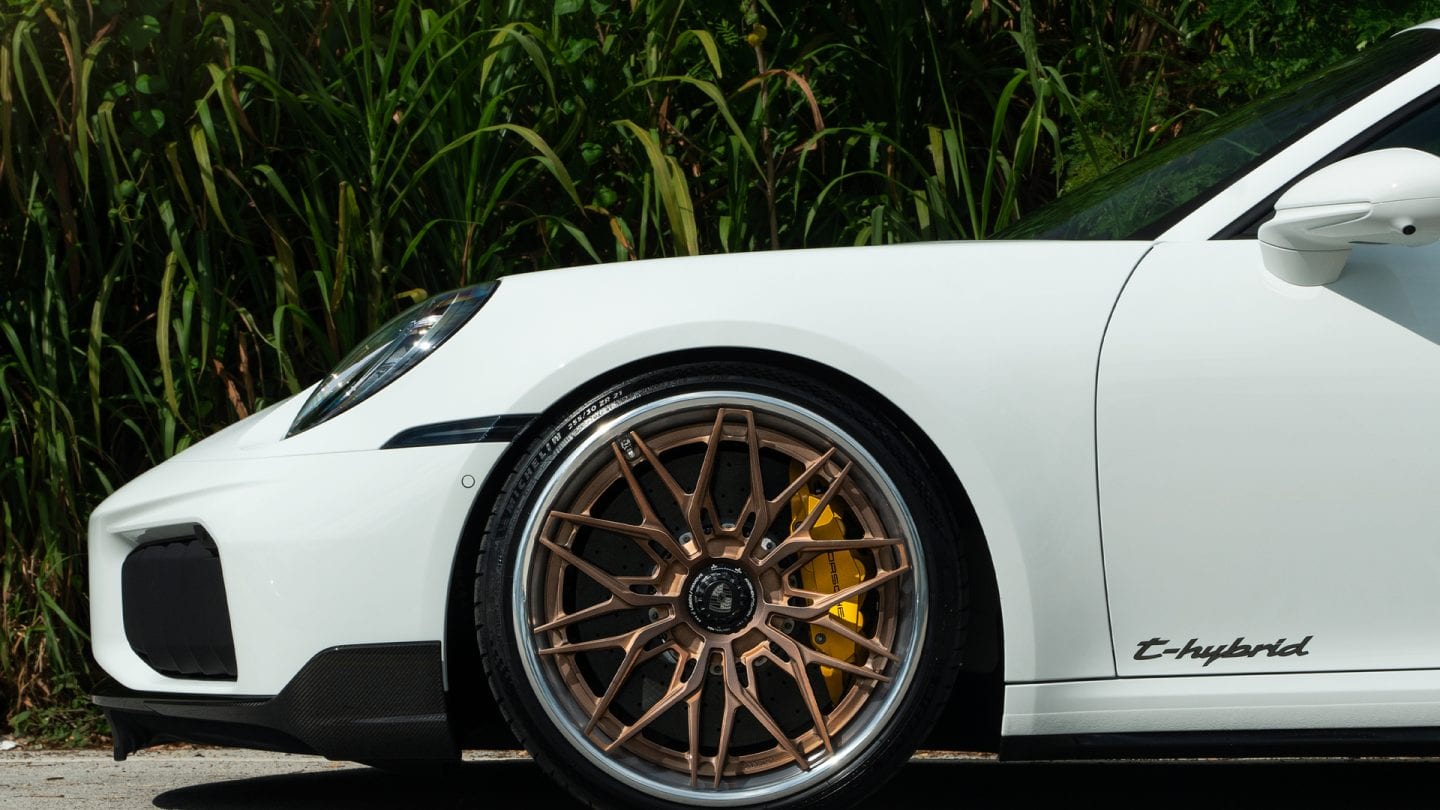 Porsche 992 on ANRKY S1-X3 Brushed Bronze