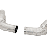 Power Optimized Exhaust System Race without Flap-Regulation, Complete Heat Protected