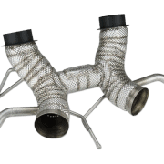 Power Optimized Exhaust System Race, Complete Heat-Protected