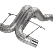 Power Optimized Exhaust System Race, Complete Heat-Protected