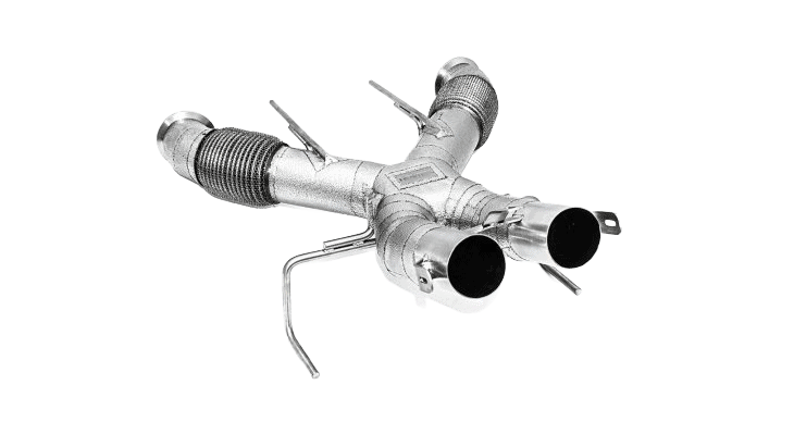 POWER OPTIMIZED EXHAUST SYSTEM RACE, COMPLETE HEAT-PROTECTED