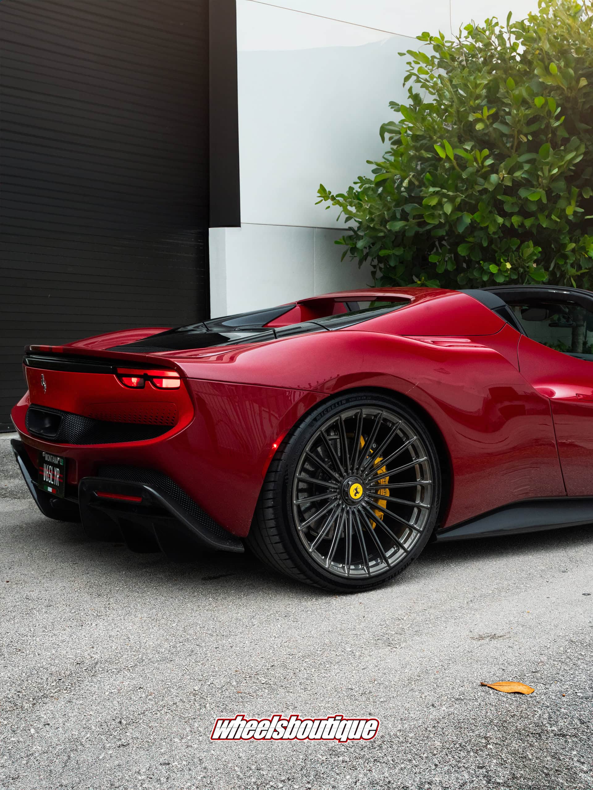 Ferrari 296GTS Rosso Barchetta and Rosso Fiorano on ANRKY XR-119