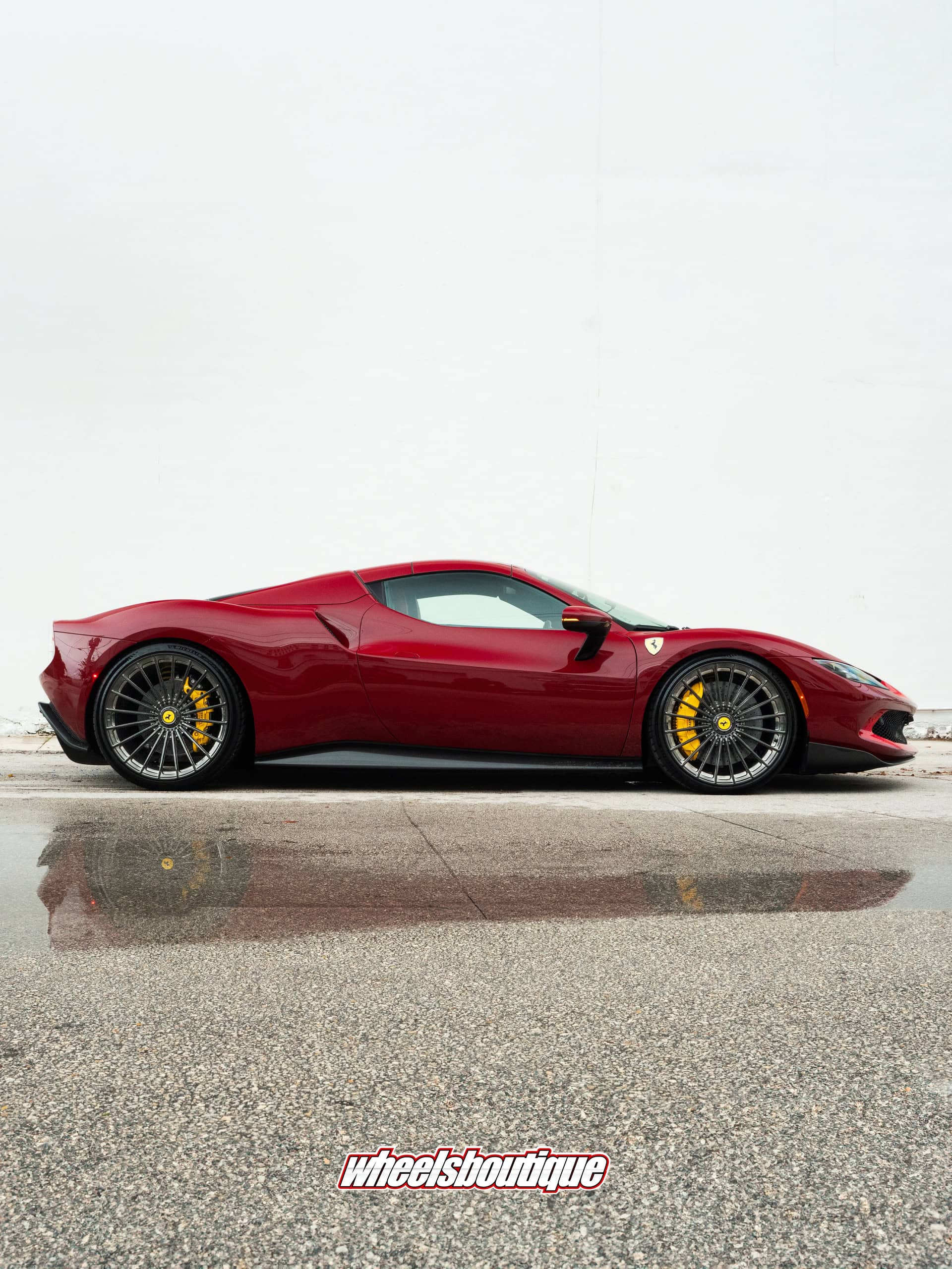 Ferrari 296GTS Rosso Barchetta and Rosso Fiorano on ANRKY XR-119