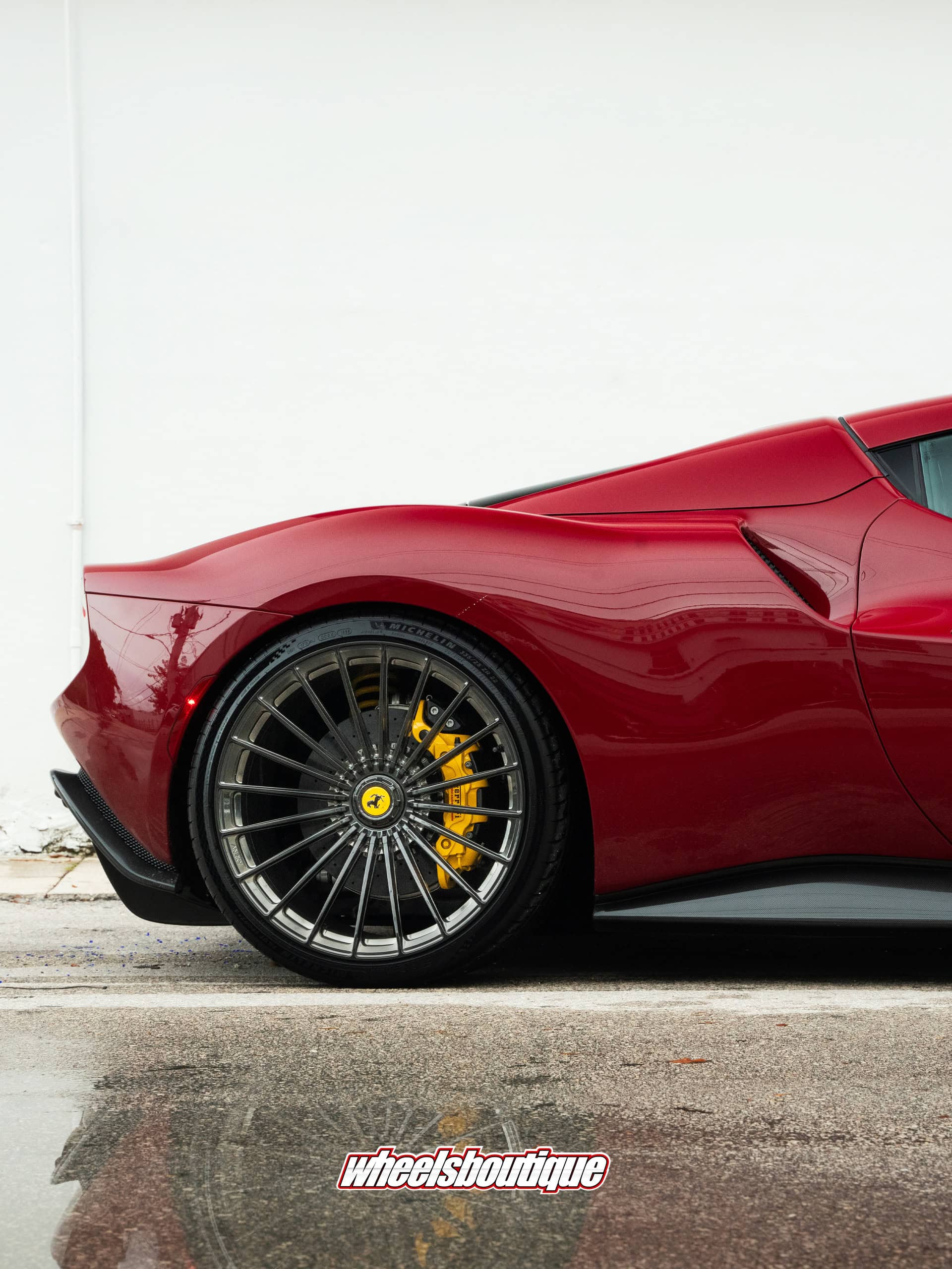 Ferrari 296GTS Rosso Barchetta and Rosso Fiorano on ANRKY XR-119