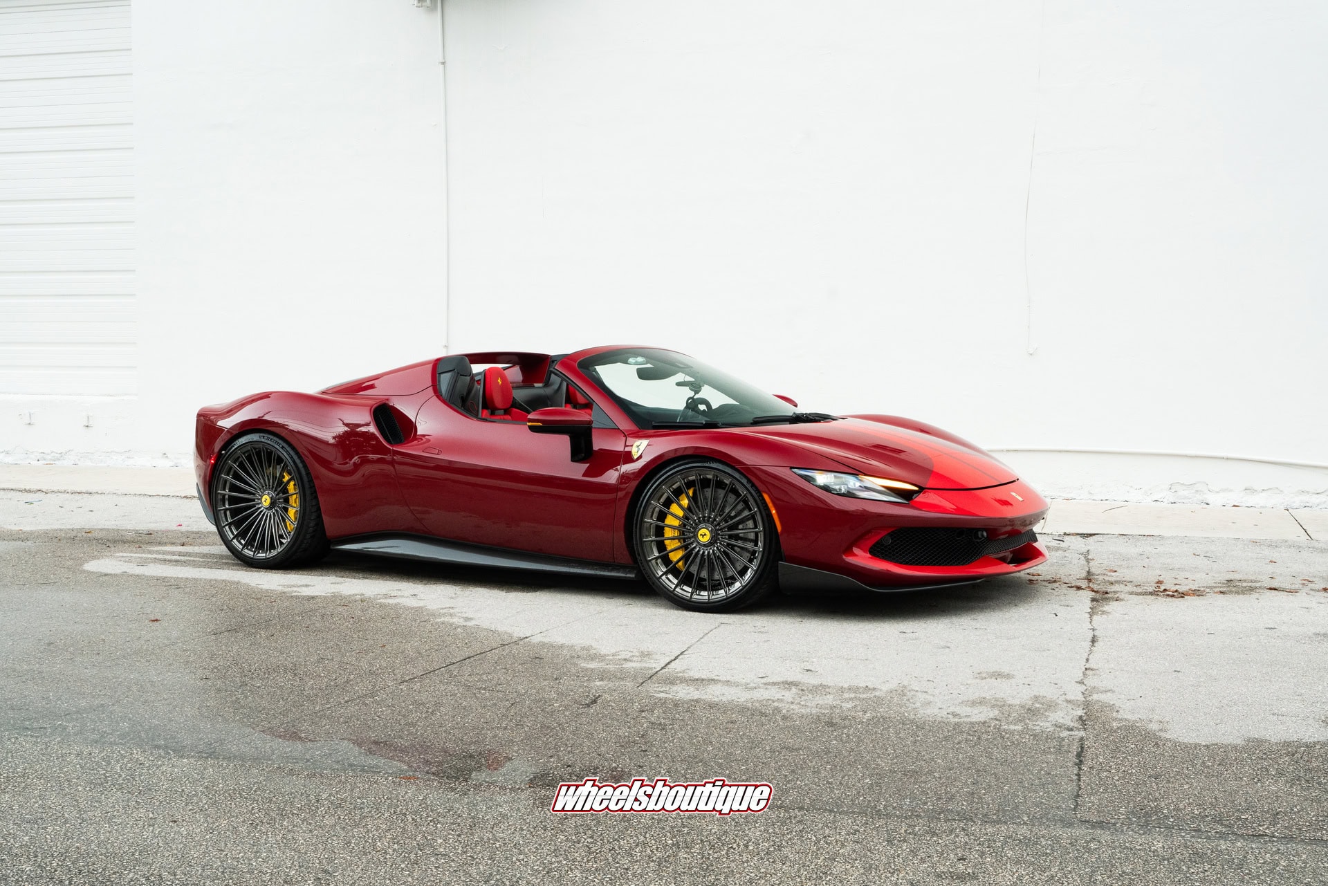 Ferrari 296GTS Rosso Barchetta and Rosso Fiorano on ANRKY XR-119
