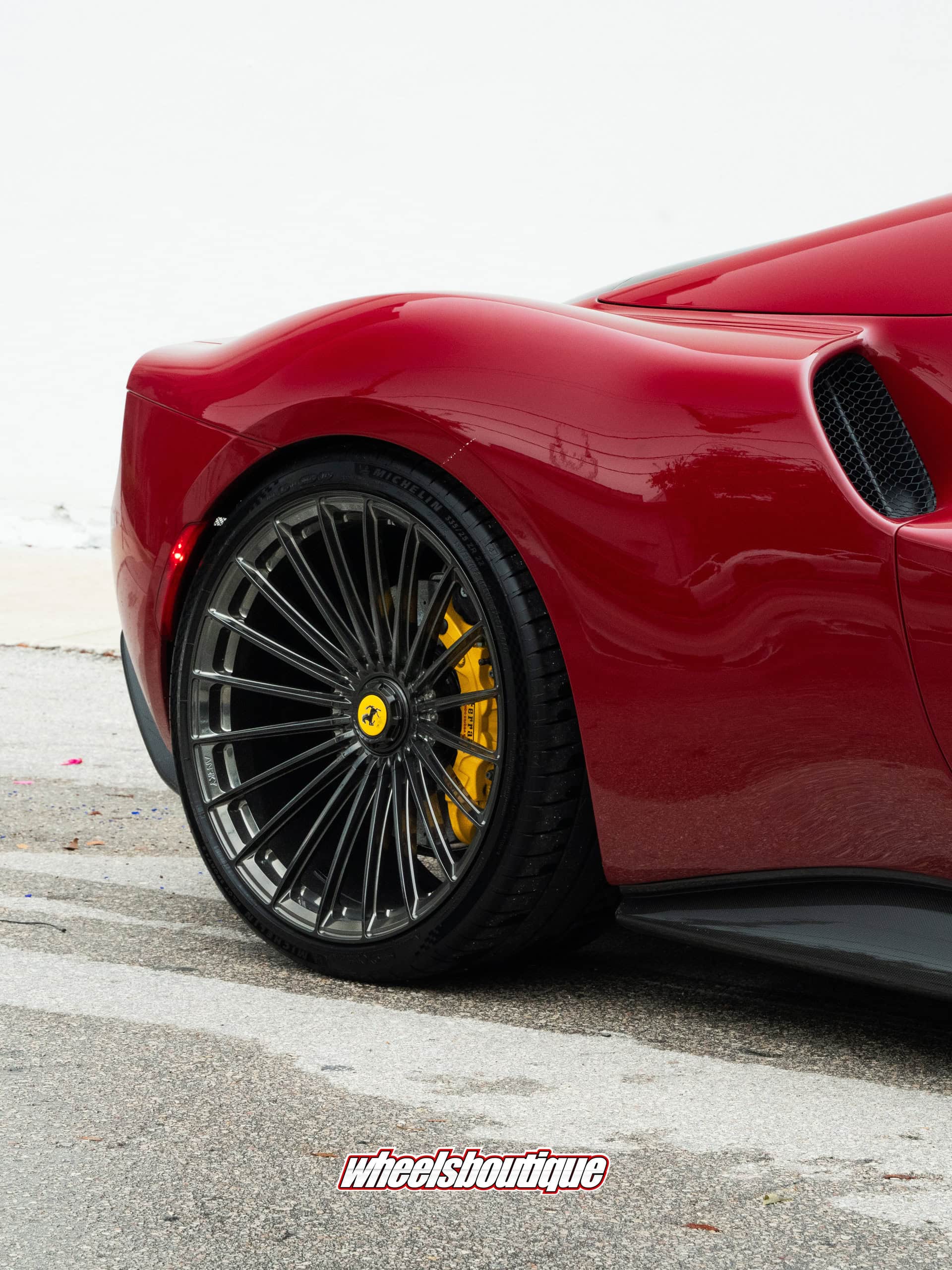 Ferrari 296GTS Rosso Barchetta and Rosso Fiorano on ANRKY XR-119