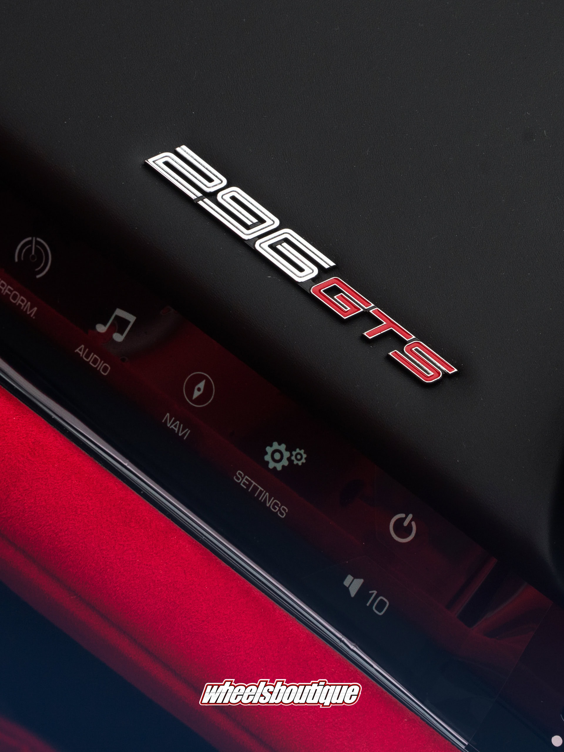 Ferrari 296GTS Rosso Barchetta and Rosso Fiorano on ANRKY XR-119
