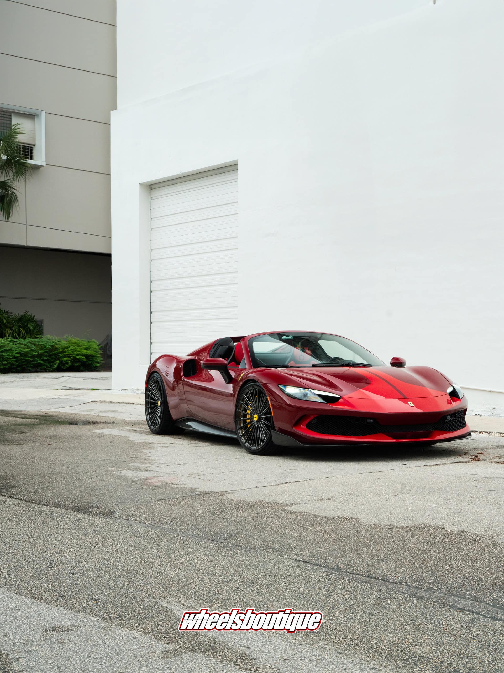 Ferrari 296GTS Rosso Barchetta and Rosso Fiorano on ANRKY XR-119