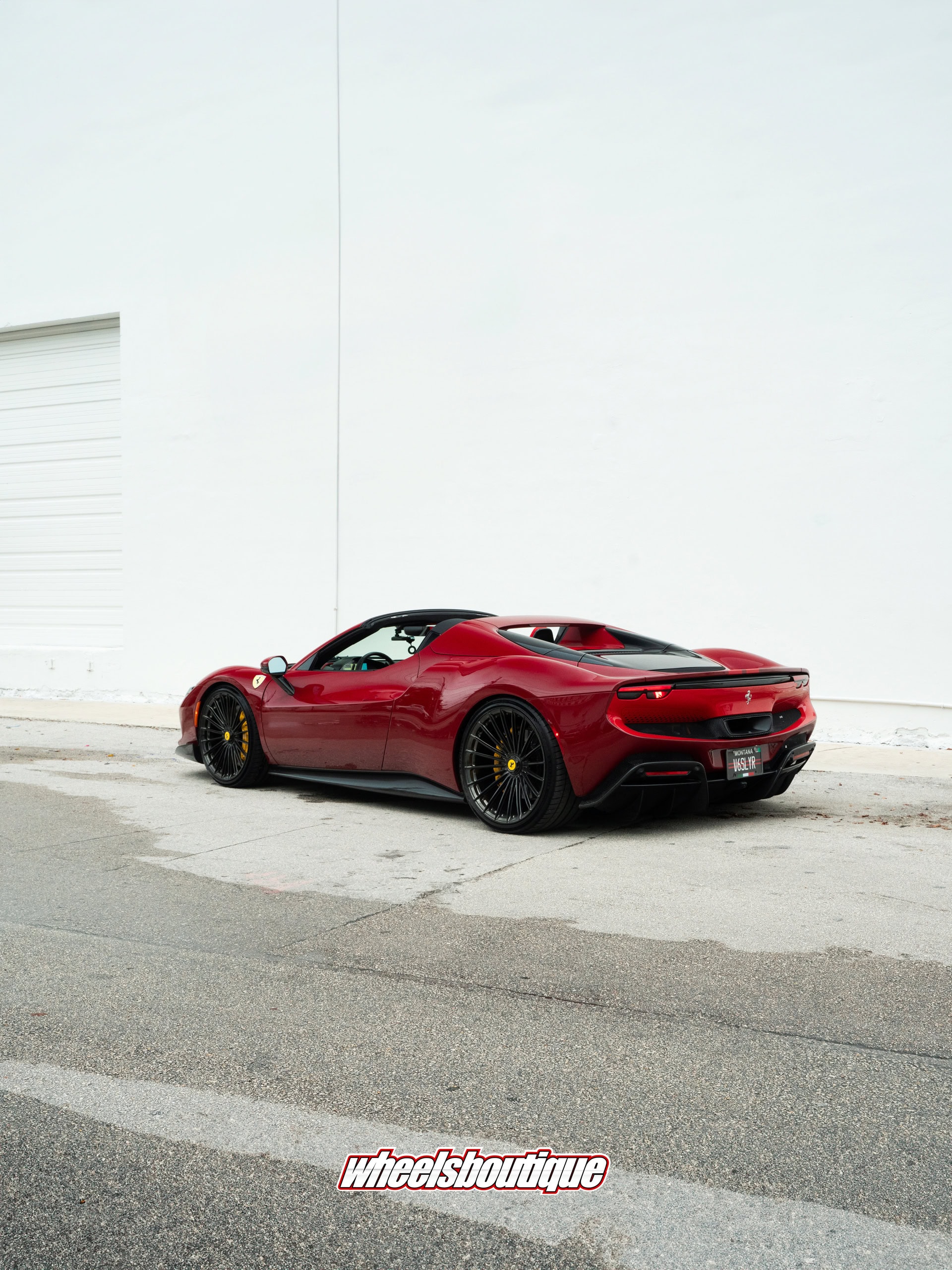 Photo 20 of Ferrari 296 GTS Rosso Barchetta | on ANRKY XR-119 | Mirror Polished Smoke