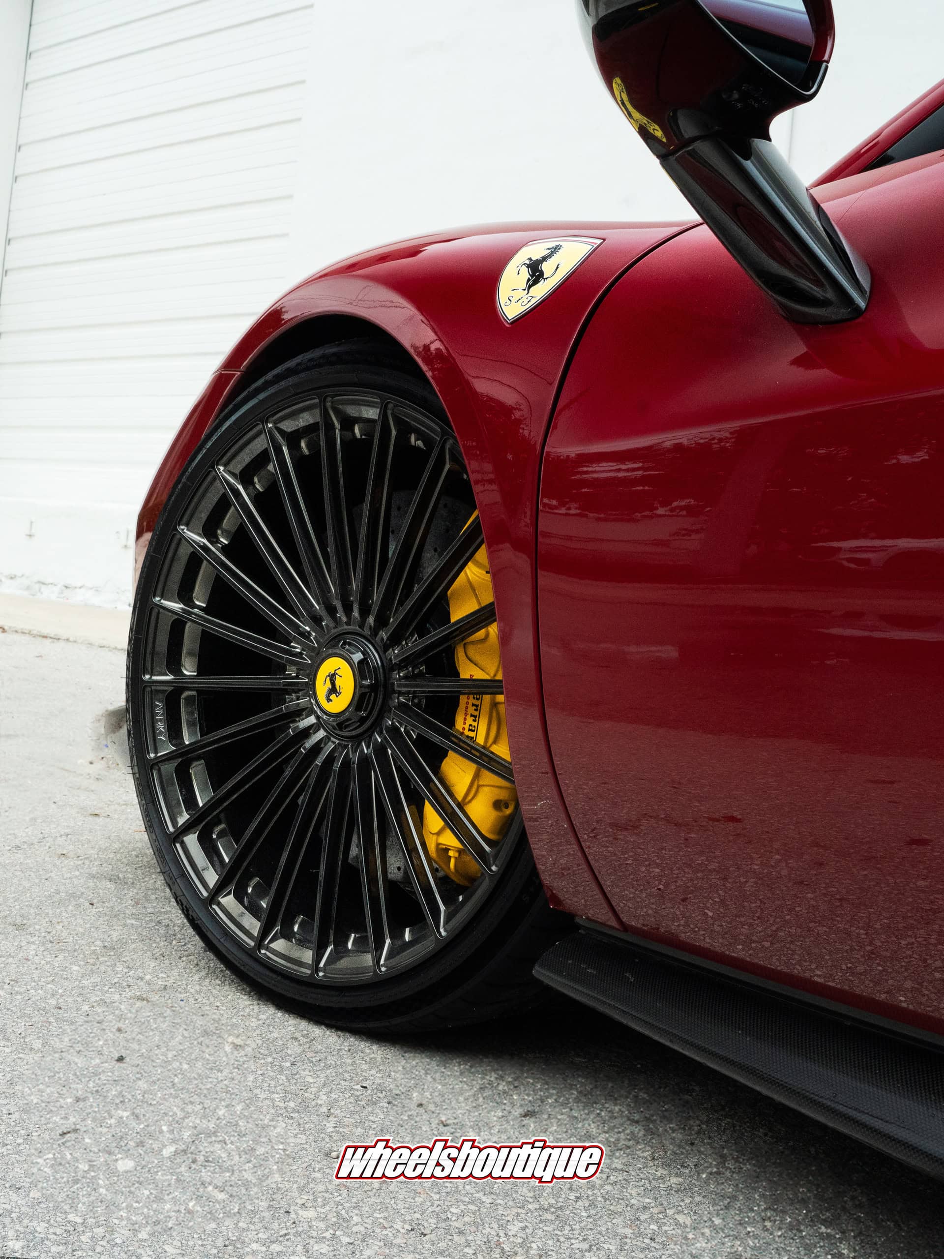 Photo 11 of Ferrari 296 GTS Rosso Barchetta | on ANRKY XR-119 | Mirror Polished Smoke