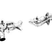Power Optimized Race Exhaust System with Flap-Regulation for Novitec Tips