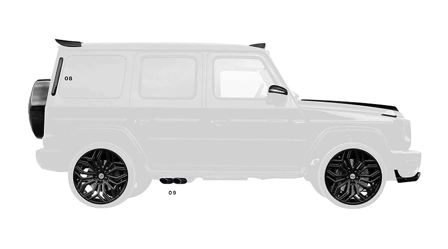 Urban Bespoke for Mercedes-Benz G-Wagon Soft Kit 2018+