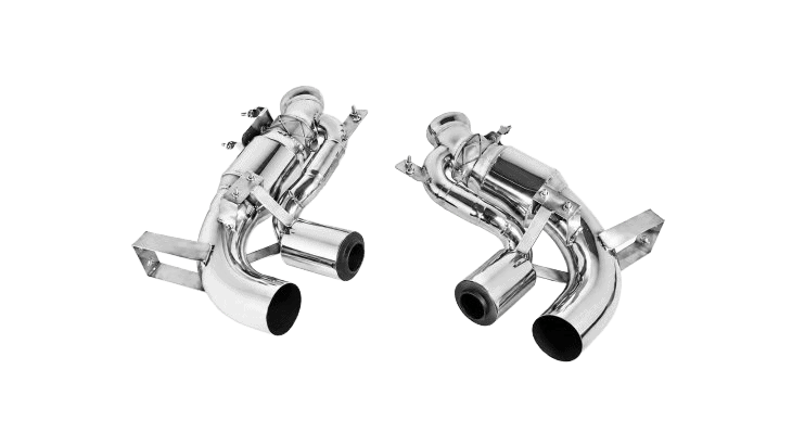 Power Optimized Race Exhaust System with Flap-Regulation