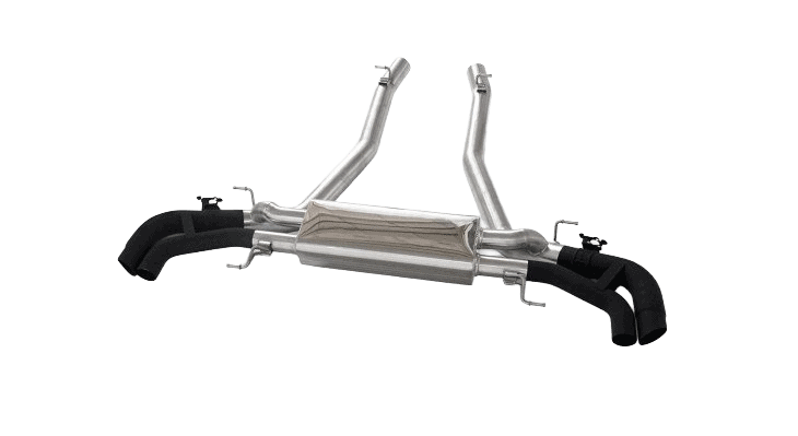 Power Optimized Exhaust System with Flap-Regulation