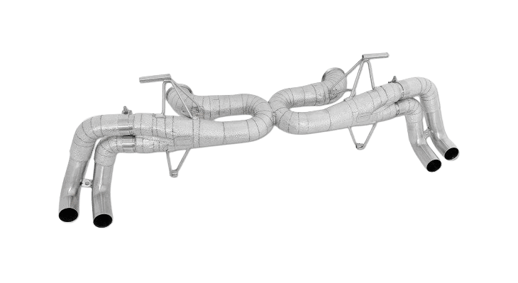 Power Optimized Exhaust System Race without Flap Regulation