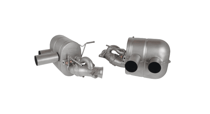 Power Optimized Exhaust System with Flap-Regulation