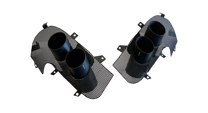 Tailpipes (Set of 2) with New Mesh-Insert