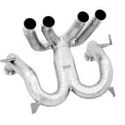 Power Optimized Exhaust System Race without Flap Regulation