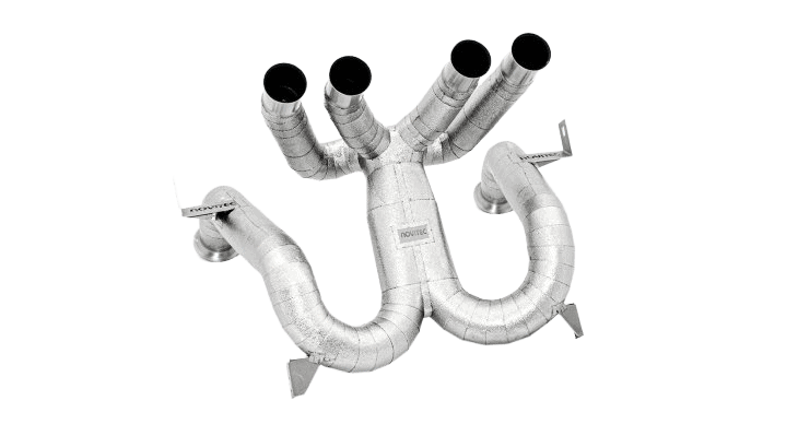 Power Optimized Exhaust System Race without Flap Regulation