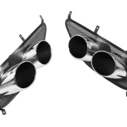 Novitec Tailpipes (Set of 2) with New Mesh-Insert