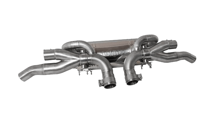 Power Optimized Race Exhaust System with Flap Regulation