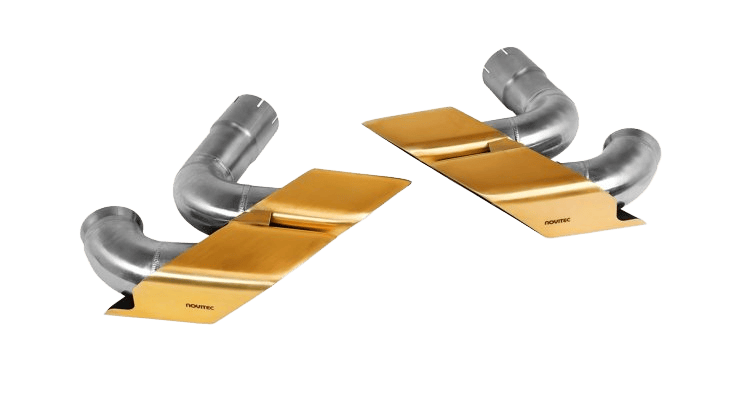 Novitec Tailpipes Gold
