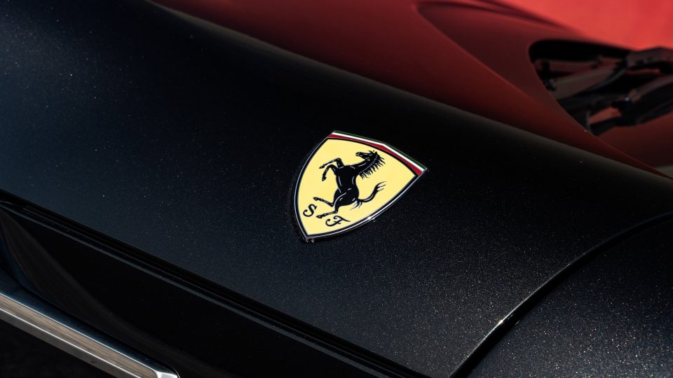 Ferrari 12 Cilindri | Nero Daytona | on ANRKY RS1 | Mirror Polished Champagne