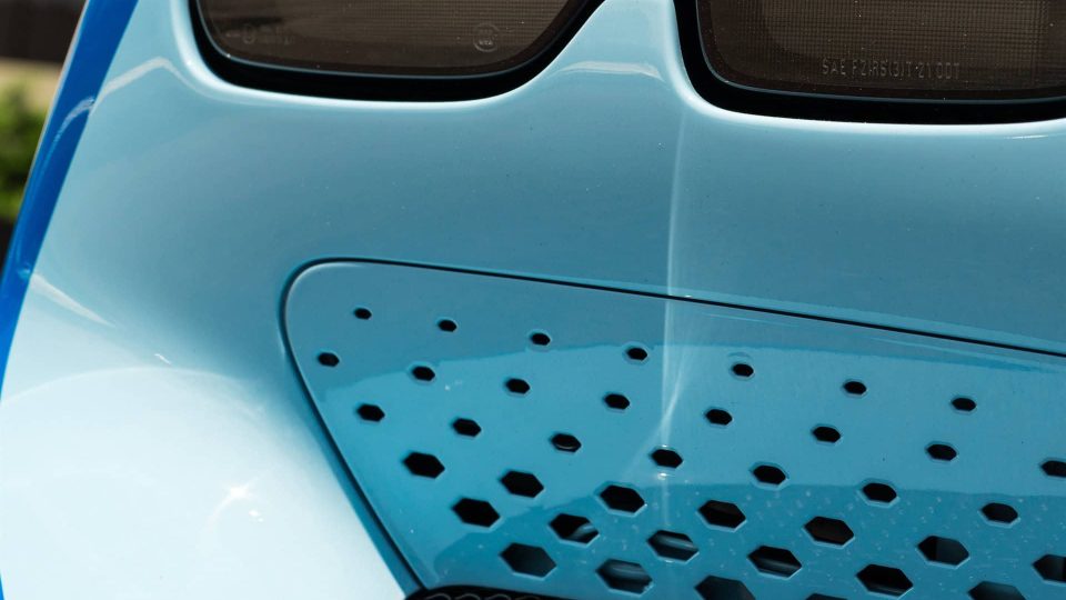 Ferrari 296 GTB | Azzurro Dino | HRE S104SC | Brushed Clear