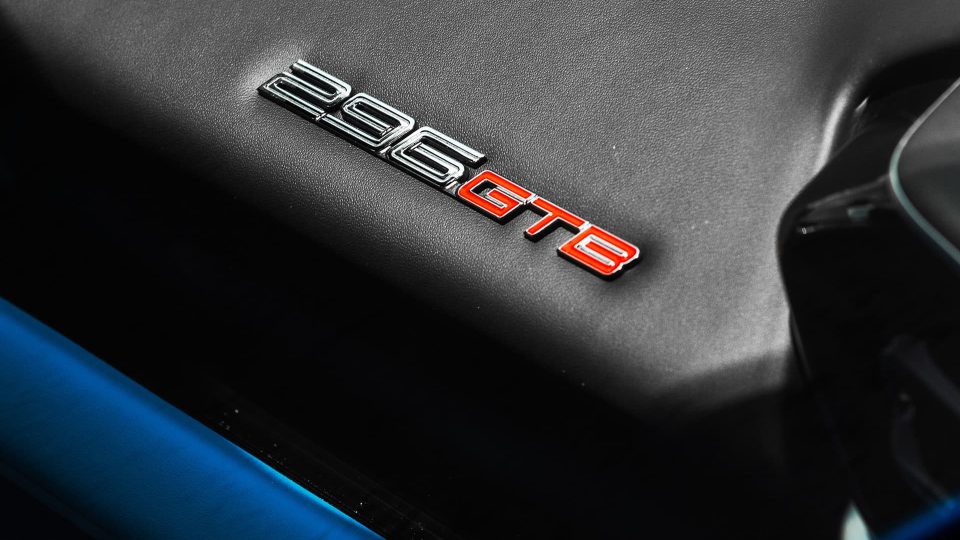 Ferrari 296 GTB | Azzurro Dino | HRE S104SC | Brushed Clear