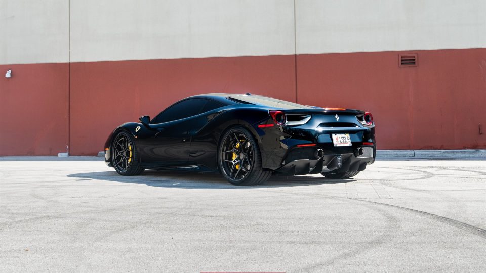 Ferrari 488 GTB | Nero | on ANRKY S3-X4 | Satin Black