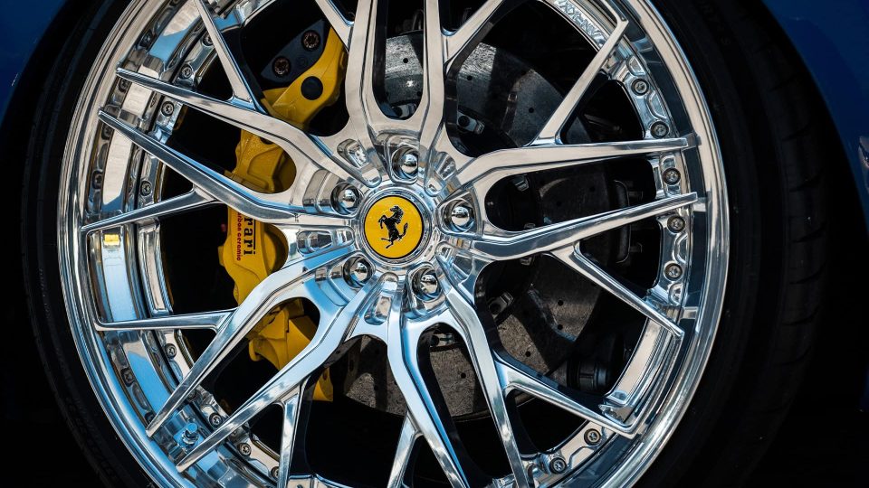 Ferrari 488 | Blu Corza | on ANRKY RS2.3 | Polished Clear