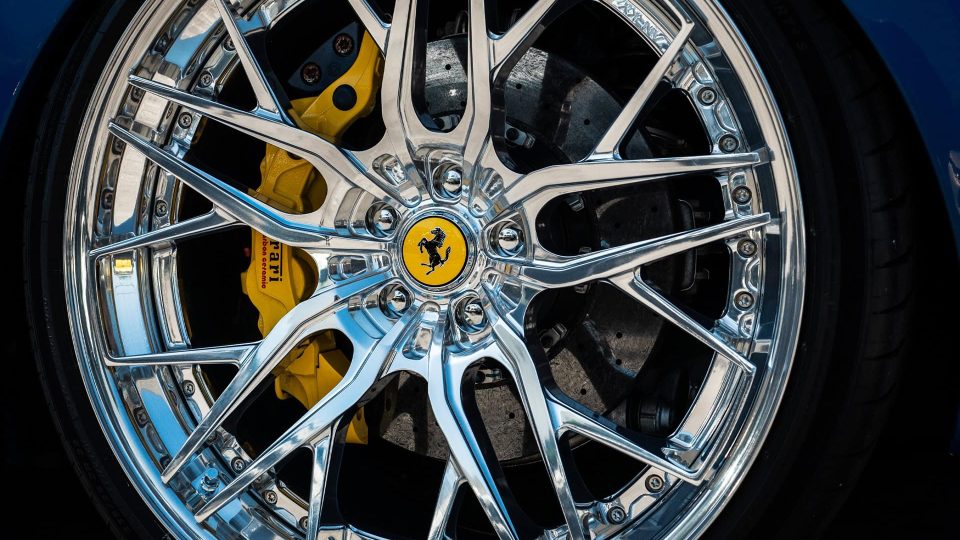Ferrari 488 | Blu Corza | on ANRKY RS2.3 | Polished Clear