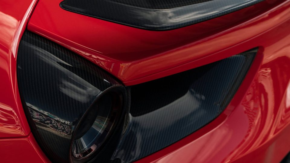 Ferrari 488 Spider | Rosso Corza | on HRE P107SC | Satin Black
