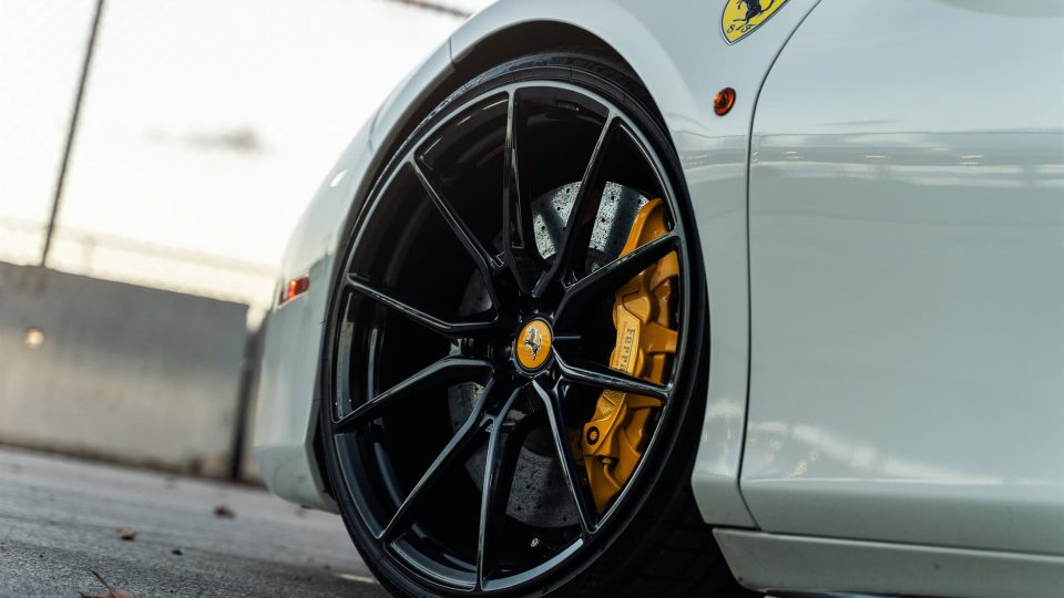 Ferrari 488 GTB Spyder | Bianco Avus | on ANRKY AN12 | Gloss Black