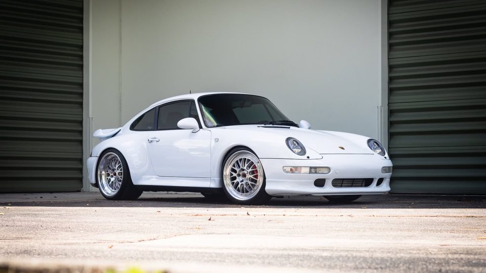 Porsche 993 911 Turbo on BBS Wheels