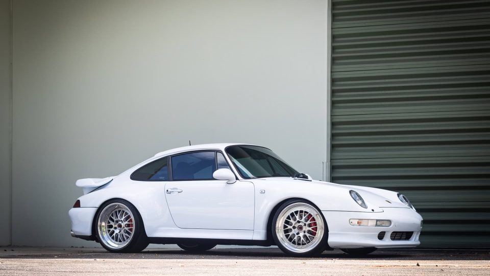 Porsche 993 911 Turbo on BBS Wheels