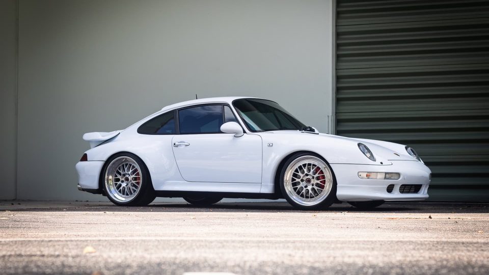 Porsche 993 911 Turbo on BBS Wheels