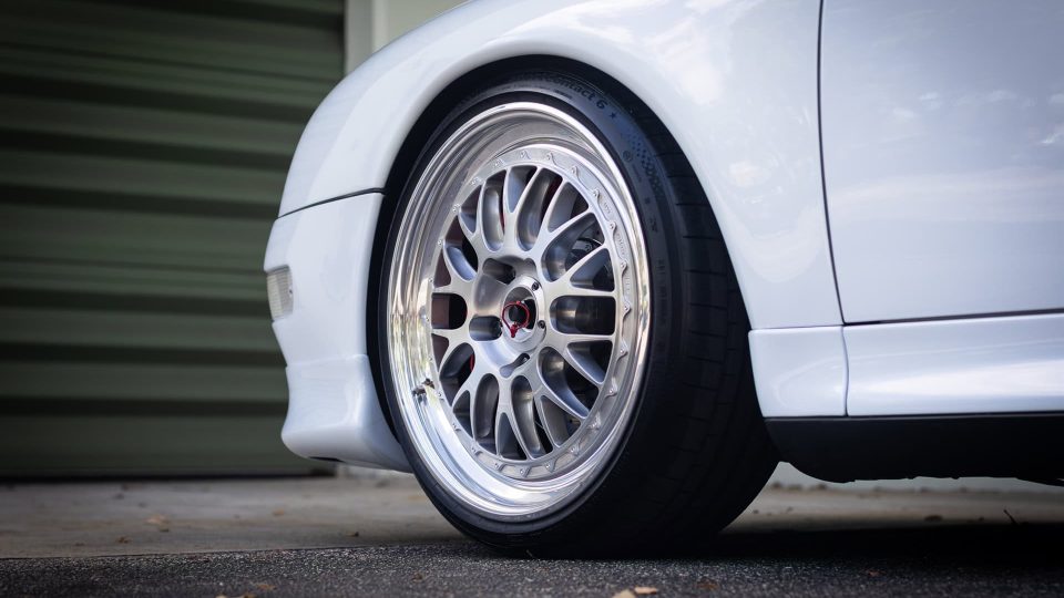 Porsche 993 911 Turbo on BBS Wheels