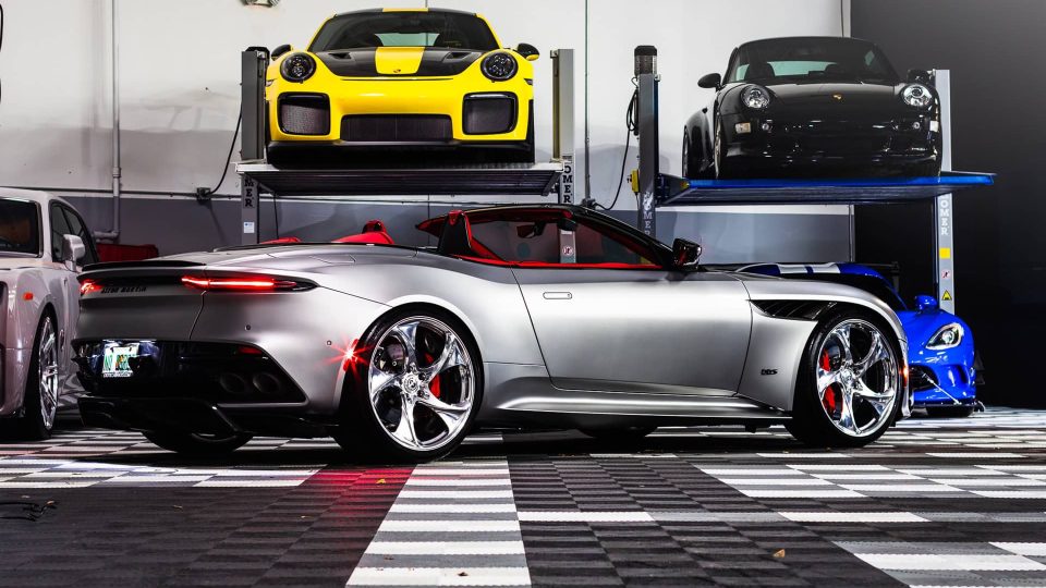 Aston Martin DBS 770 Ultimae on HRE Wheels 522M