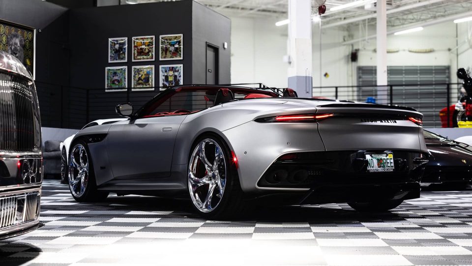 Aston Martin DBS 770 Ultimae on HRE Wheels 522M