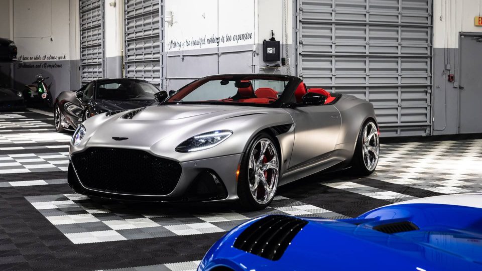 Aston Martin DBS 770 Ultimae on HRE Wheels 522M