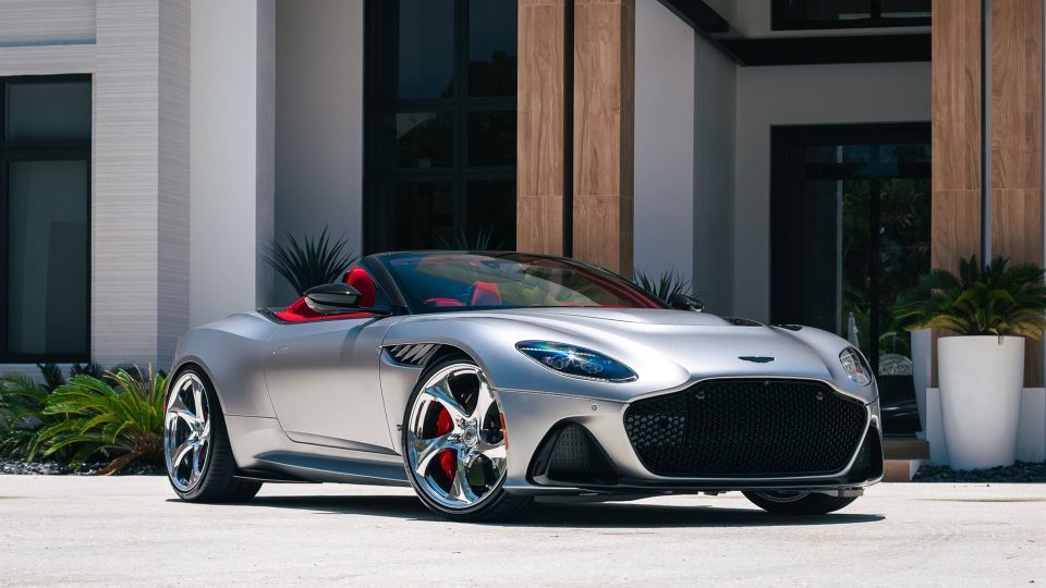 Aston Martin DBS 770 Ultimae on HRE Wheels 522M