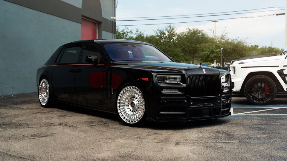 Rolls-Royce Phantom EWB with Mansory Widebody Kit